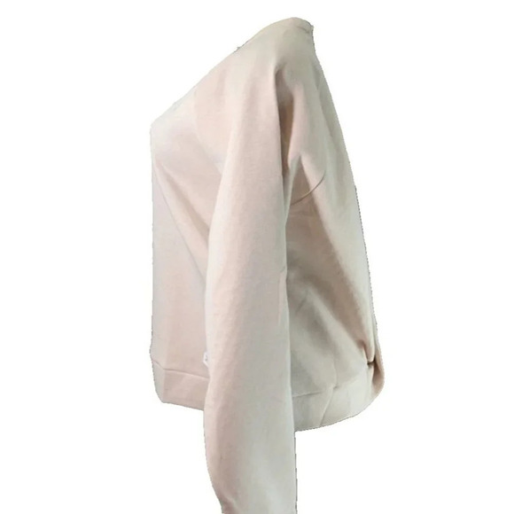 Under Armour XL Ocher Beige Script Detail Back Raglan Long Sleeve Sweatshirt - Picture 5 of 6